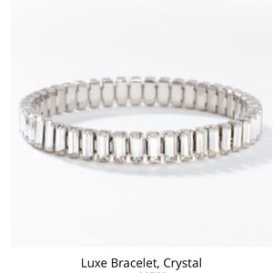 Touchstone Crystal Luxe bracelet, clear crystal